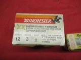 1 Box 25 Rds Winchester Super Double X Magnum 12ga & Partial Box Remington SP2X6 - 2 of 5