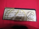 6 Boxes 120 Rds Weatherby Select Plus 7MM Wby Magnum Factory Ammo - 3 of 7