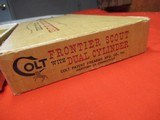 Colt Frontier Scout Dual Cylinder 22 with Box - 10 of 11