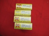 4 boxes 77 Rds Western Super X 284 Factory Ammo - 2 of 4
