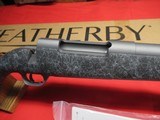 Weatherby MK V Weathermark Tactical Grey 375 H&H Magnum Like New - 2 of 18