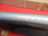 Winchester Mod 70 Fwt 300 WSM Stainless, Walnut with box - 15 of 21