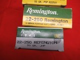 4 Boxes 80 Rds Remington 22-250 Factory Ammo - 2 of 7