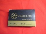 16 Rds Weatherby Select Plus 460 Wby Mag Factory Ammo plus 4 brass casings - 1 of 5