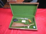 Colt 1860 Army Revolver Black Powder with Stock, Belt Buckle & Walnut Case - 1 of 19