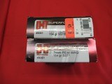 2 Boxes 40 Rds Hornady Superformance 7MM Rem Mag Factory Ammo - 2 of 4