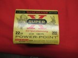 Full Box 300 Rds Winchester Super-X22LR Power Point 100 Year Anniversary - 1 of 6