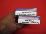 2 Boxes 40 Rds PPU 303 British Factory Ammo - 2 of 4