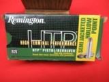 1 Box 50 Rds Remington HTP 357 Mag Factory Ammo
