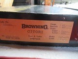 Browning Citori Super Light Straight Stock 20ga NIB! - 2 of 15