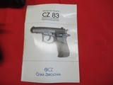 CZ Mod 83 380 with Case and Manual & Holster - 2 of 14