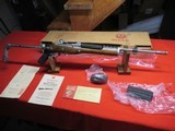Ruger Mini 14 223 Folding Wood Stock Stainless NIB! - 1 of 22