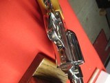 Colt SAA 2nd Gen Sheriff's Model Dual Cyl Nickel with Box & Display Case - 15 of 19