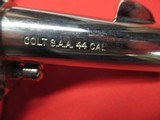 Colt SAA 2nd Gen Sheriff's Model Dual Cyl Nickel with Box & Display Case - 3 of 19