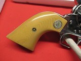 Colt SAA 2nd Gen Sheriff's Model Dual Cyl Nickel with Box & Display Case - 4 of 19