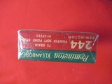 Full Box 20 Rds Remington Kleanbore 244 Ammo - 3 of 6