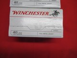 4 Boxes 400 Rds Winchester 40 S&W Factory Ammo - 2 of 4