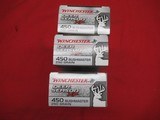 3 Boxes 60 Rds Winchester 450 Bushmaster Factory Ammo - 2 of 4