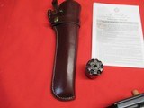 Uberti Remington 1858 Black Powder Revolver with 44/45C Cylinders with Holster Like New! - 5 of 20