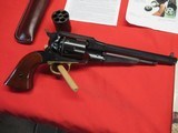Uberti Remington 1858 Black Powder Revolver with 44/45C Cylinders with Holster Like New! - 8 of 20