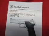 Smith & Wesson 2214NI Sportsman 22LR with Box Lew Horton - 4 of 13