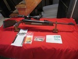 RWS Diana Mod 54 Sidecocker 22 Cal Air Rifle with Scope Like New! - 1 of 20