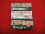 3 Boxes 30 Rds Remington Nitro Turkey 12ga - 2 of 3