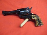 Ruger Blackhawk Flat Top 357 Factory Stag Grips Nice Hard to find Revolver!!!
