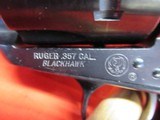 Ruger Blackhawk Flat Top 357 Factory Stag Grips Nice Hard to find Revolver!!! - 4 of 18
