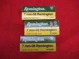 3 Boxes Remington 7MM-08 Factory Ammo - 2 of 4