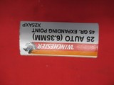 48 Rds Winchester Super X 25 Auto ammo - 2 of 4