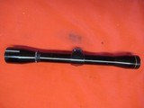 Vintage Leupold M8-4X Gloss scope with Fine Cross Hairs with DOT - 10 of 10