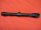 Vintage Leupold M8-4X Gloss scope with Fine Cross Hairs with DOT - 1 of 10