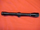Vintage Leupold M8-4X Gloss scope with Fine Cross Hairs with DOT - 5 of 10