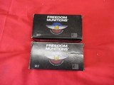 2 Boxes 100 Rds Freedom Munitions 357 Magnum Ammo
