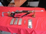 Ruger Mini 14 Stainless 223 Folding Stock with With 4 Mags & Scope Mount - 1 of 20