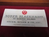 Early Ruger Super Blackhawk 44 Mag Mahogany Display Case - 4 of 7