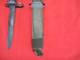 Original US Vietnam M-14 Bayonet with Scabbard Aerial USGI M6 Bayonet Vietnam M14 - 4 of 12