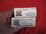 2 Boxes 40 Rds Western Super X 303 Savage Factory Ammo - 2 of 4