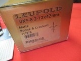 Leupold VX-6 2-12X42MM Scope with Box - 10 of 10