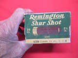 Full Box Remington Shur Shot Kleanbore 20ga Shotgun Shells - 3 of 6