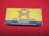 1 Full Box Western Super X Silvertip 348 Factory Ammo