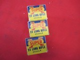 3 Full Boxes Vintage Western Super X 22 Long Rifle Ammo - 5 of 5