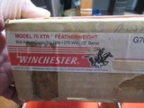 Winchester Model 70 XTR Featherweight 270 Win with Box & Paperwork - 20 of 20