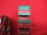 Seven Vintage Boxes Remington 22LR Ammo Full - 7 of 8