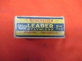 1 Box 50RDs Winchester Leader Stayless 22 LR Ammo - 2 of 8