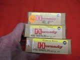 53 Rds Hornady 450 Marlin Factory Ammo - 2 of 2