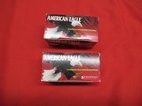 2 Boxes 100 Rds American Eagle 5.7X28MM Factory Ammo - 1 of 2