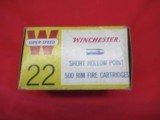 1 Brick 500 Rds Winchester Super Speed 22 Short Hollow Point Ammo - 4 of 7