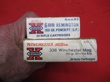 Western Super X 1 Box 6MM 1 Box 338 Win Mag Factory Ammo - 2 of 2